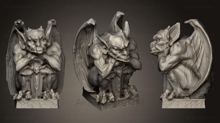 Figurines of griffins and dragons (STKG_0068) 3D model for CNC machine
